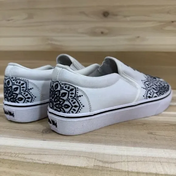 Yes We Vibe Bohemian Slip On Shoes UNISEX Men's 7/Women's 9 - Picture 12 of 16